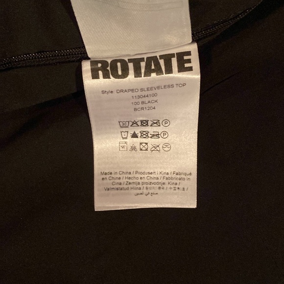 NWT ROTATE BIRGER CHRISTENSEN
draped strapless top - Picture 5 of 7